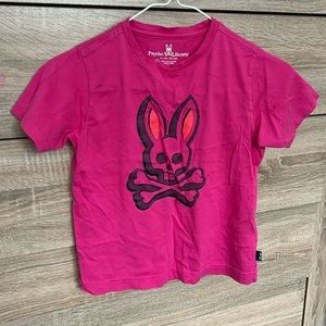 girls pink Psycho bunny tshirt